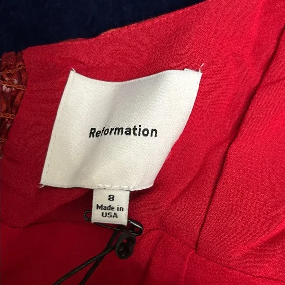 Reformation Lela Sweetheart A-line Midi Dress - Picture 10 of 13